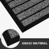 imageAmagabeli 2 Pack Large Outdoor Door Mats Rubber Shoes Scraper 36quot x 24quot for Front Door Entrance Outside Doormat Patio Rug Dirt Debris Mud Trapper Waterproof Out Door Mat Low Profile Washable BG354