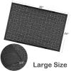 imageAmagabeli 2 Pack Large Outdoor Door Mats Rubber Shoes Scraper 36quot x 24quot for Front Door Entrance Outside Doormat Patio Rug Dirt Debris Mud Trapper Waterproof Indoor Inside Low Profile Washable BG3432