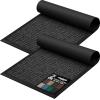 imageAmagabeli 2 Pack Large Outdoor Door Mats Rubber Shoes Scraper 36quot x 24quot for Front Door Entrance Outside Doormat Patio Rug Dirt Debris Mud Trapper Waterproof Indoor Inside Low Profile Washable BG3432