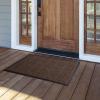 imageAmagabeli 2 Pack Outside Shoe Mat Rubber Doormat for Front Door 18quotx 30quot Outdoor Mats Entrance Waterproof Rugs Dirt Debris Mud Trapper Carpet for Patio Non Skid Doormats Exterior Door Mat