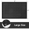 imageAmagabeli 2 pack Large Outdoor Door Mats Rubber Shoes Scraper 36quot x 24quot for Front Door Entrance Outside Doormat Patio Rug Dirt Debris Mud Trapper Waterproof Out Door Mat Low Profile Washable Carpet