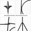 imageAmagabeli 8 Panels Decorative Garden Fence 10ft L x 32inH Garden Fencing Animal Barrier for Dog Rustproof Black Iron Border Fence Edging Metal Wire Fencing for Outdoor Patio Vinyl Flower ET04624in 10ft