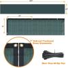 imageAmagabeli 90 Heavy Duty Shade Cloth 8x50 Fence Privacy Fabric Screen Railing Cover Wind Screen Outdoor 8ft Patio Backyard Fence Shade Sun Mesh UV Resistant Net Dark Green6x50