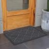 imageAmagabeli Large Outdoor Door Mats Rubber Shoes Scraper 36quot x 24quot for Front Door Entrance Outside Doormat Patio Rug Dirt Debris Mud Trapper Waterproof Out Door Mat Low Profile Washable Carpet BG038