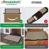 imageAmagabeli Large Outdoor Door Mats Rubber Shoes Scraper 36quot x 24quot for Front Door Entrance Outside Doormat Patio Rug Dirt Debris Mud Trapper Waterproof Out Door Mat Low Profile Washable Carpet BG035