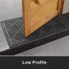 imageAmagabeli Large Outdoor Door Mats Rubber Shoes Scraper 36quot x 24quot for Front Door Entrance Outside Doormat Patio Rug Dirt Debris Mud Trapper Waterproof Out Door Mat Low Profile Washable Carpet BG038
