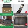 imageAmagabeli Large Outdoor Door Mats Rubber Shoes Scraper 36quot x 24quot for Front Door Entrance Outside Doormat Patio Rug Dirt Debris Mud Trapper Waterproof Out Door Mat Low Profile Washable Carpet BG041