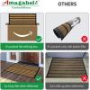 imageAmagabeli Outdoor Door Mats 36quot x 24quot Welcome Mats for Front Door Entrance Extra Outside Entryway Heavy Duty Doormat Rug Dirt Debris Mud Trapper Low Profile Washable Carpet BG040