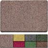 imageLarge Outdoor Door Mats Rubber Shoes Scraper 47quot x 28quot for Front Door Entrance Outside Doormat Patio Rug Dirt Debris Mud Trapper Waterproof Out Door Mat Low Profile Washable Carpet