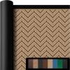 imageAmagabeli Large Outdoor Door Mats Rubber Shoes Scraper 36quot x 24quot for Front Door Entrance Outside Doormat Patio Rug Dirt Debris Mud Trapper Waterproof Out Door Mat Low Profile Washable Carpet BG035