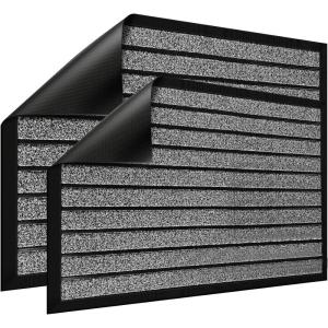 imageAmagabeli 2 Pack Large Outdoor Door Mats Rubber Shoes Scraper 36quot x 24quot for Front Door Entrance Outside Doormat Patio Rug Dirt Debris Mud Trapper Waterproof Out Door Mat Low Profile Washable BG354