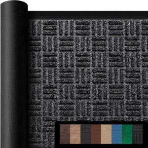 imageAmagabeli 2 Pack Large Outdoor Door Mats Rubber Shoes Scraper 36quot x 24quot for Front Door Entrance Outside Doormat Patio Rug Dirt Debris Mud Trapper Waterproof Indoor Inside Low Profile Washable BG3431