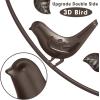 imageAMAGABELI GARDEN ampamp HOME 2 Pack 12 inch Hanging Brackets for Plants Outdoor Hangers Hanging Planter Hooks Lanterns Plant Hooks Hangers Hanging Basket Brackets Bird Feeder Bracket with Screws BG1511Bronze