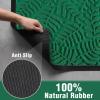 imageAMAGABELI GARDEN ampamp HOME Large Outdoor Door Mats Rubber Shoes Scraper 36quot x 24quot for Front Entrance Outside Doormat Patio Rug Dirt Debris Mud Trapper Waterproof Low Profile Washable Carpet BG037