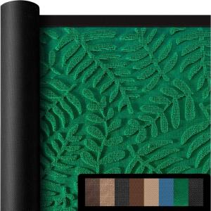 imageAMAGABELI GARDEN ampamp HOME Large Outdoor Door Mats Rubber Shoes Scraper 36quot x 24quot for Front Entrance Outside Doormat Patio Rug Dirt Debris Mud Trapper Waterproof Low Profile Washable Carpet BG037
