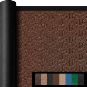 imageAmagabeli Large Outdoor Door Mats Rubber Shoes Scraper 36quot x 24quot for Front Door Entrance Outside Doormat Patio Rug Dirt Debris Mud Trapper Waterproof Out Door Mat Low Profile Washable Carpet BG033