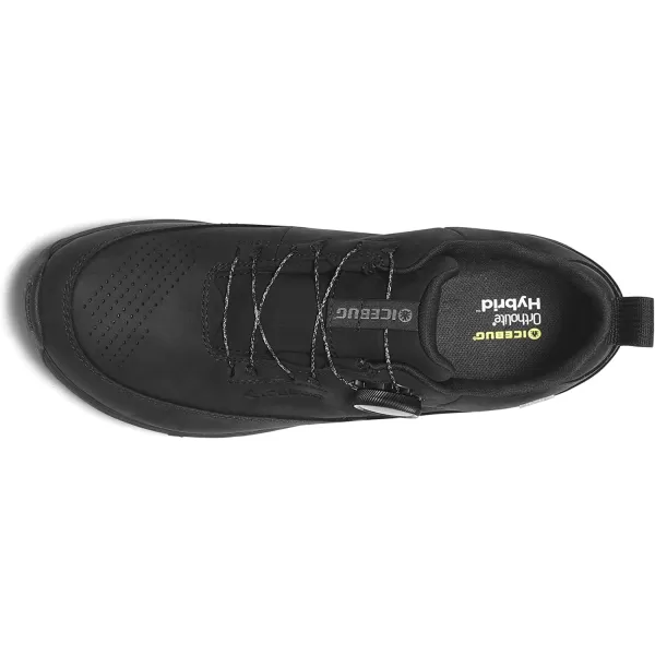 imageIcebug Ava Biosole Leather Walking Shoe with Grip SoleTrue Black