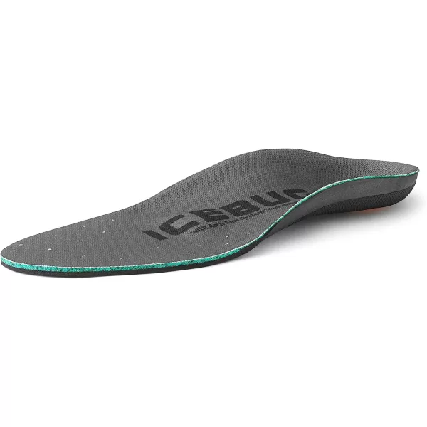 imageIcebug Comfort Insoles with Dynamic Arch Support Charcoal Medium Arch M 4W 556Charcoal High Arch M 5W 657