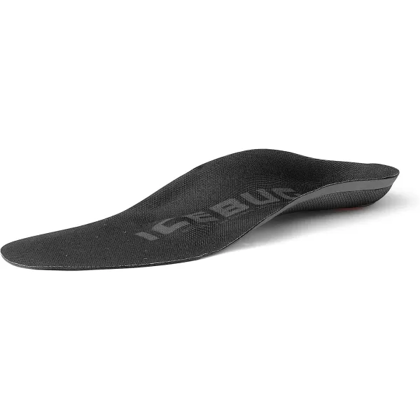 imageIcebug SLIM Low Cushion Support Insole with Arch Flex TechnologyBlack High Arch