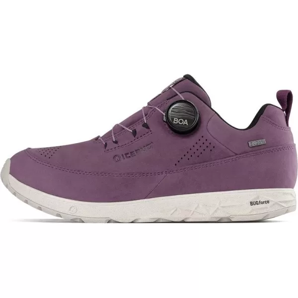 imageIcebug Ava Biosole Leather Walking Shoe with Grip SoleGrape