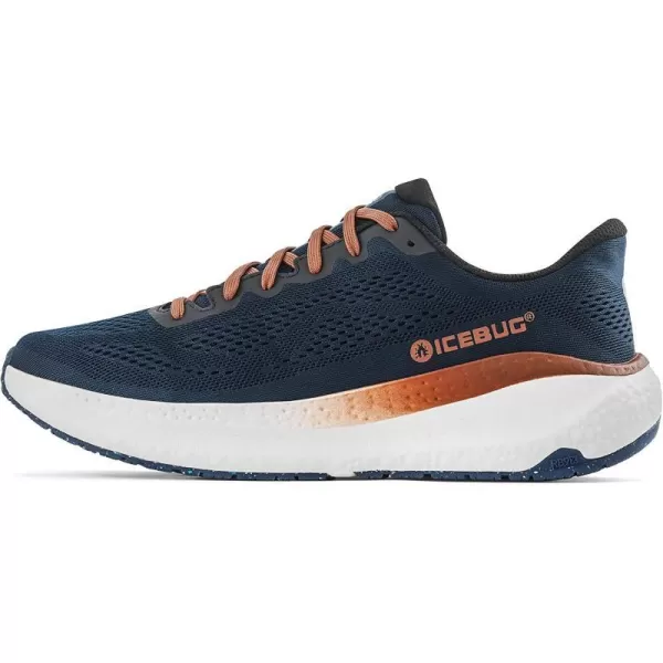 imageIcebug Mens Aura RB9X Road Running Shoe with Traction SoleDeep BlueCopper