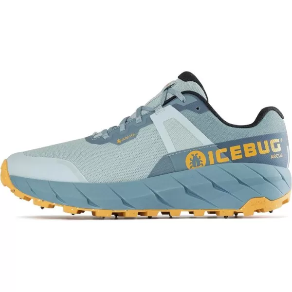 imageIcebug Womens Arcus BUGrip GTX Trail Running Shoe with Carbide Studded Traction SoleCloud Blue