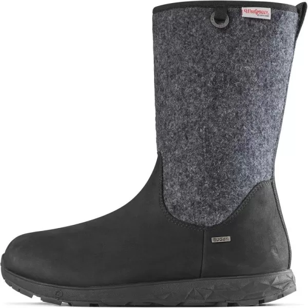 imageIcebug Womens Grove BUGDri Michelin Wic Woolpower Winter Walking Boot with Traction SoleBlackGrey