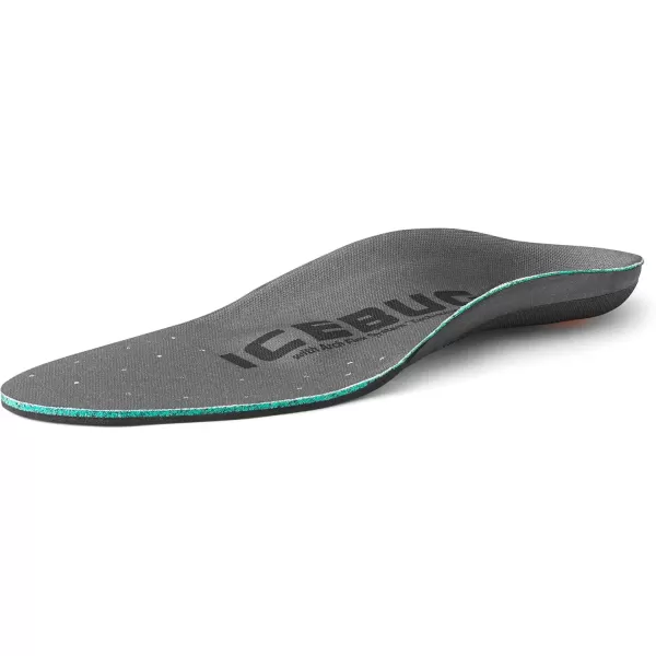 imageIcebug Comfort Insoles with Dynamic Arch Support Charcoal High Arch M 7W 859Charcoal Medium Arch