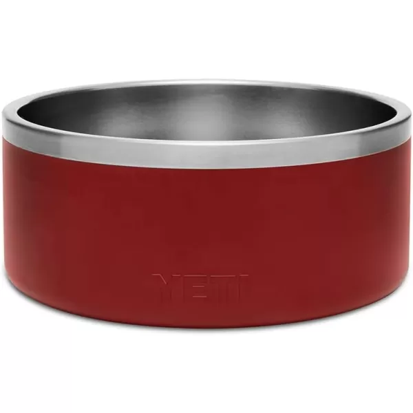 YETI Boomer 8, Stainless Steel, Non-Slip Dog Bowl, Holds 64 Ounces, Black