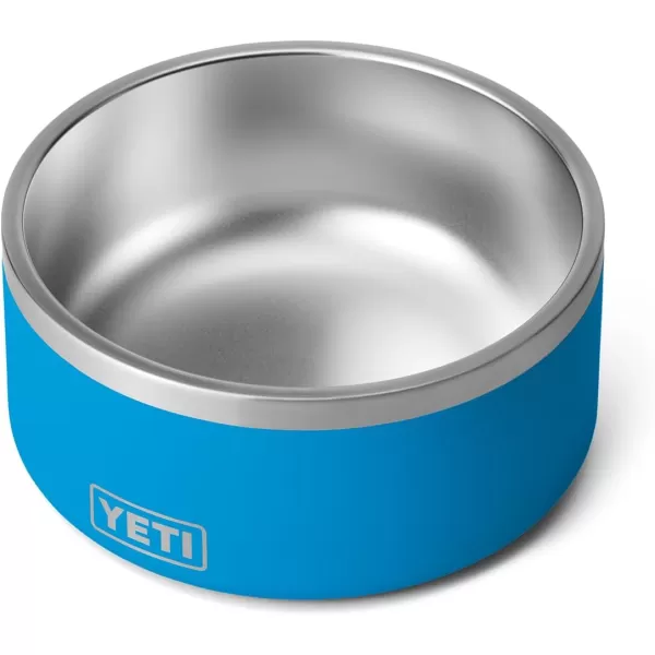 YETI Boomer 8, Stainless Steel, Non-Slip Dog Bowl, Holds 64 Ounces, Black