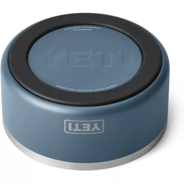 YETI Boomer 8, Stainless Steel, Non-Slip Dog Bowl, Holds 64 Ounces, Black