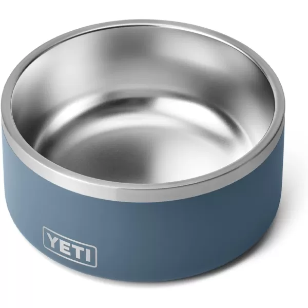 YETI Boomer 8, Stainless Steel, Non-Slip Dog Bowl, Holds 64 Ounces, Black