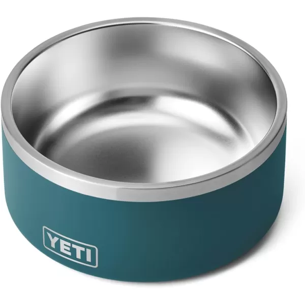 YETI Boomer 8, Stainless Steel, Non-Slip Dog Bowl, Holds 64 Ounces, Black