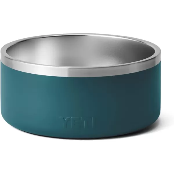 YETI Boomer 8, Stainless Steel, Non-Slip Dog Bowl, Holds 64 Ounces, Black