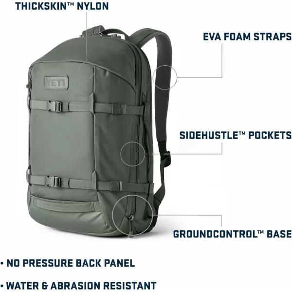 YETI Crossroads Backpack 22L, Black