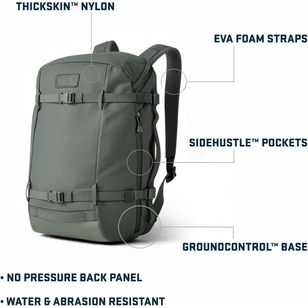 YETI Crossroads Backpack 22L, Black