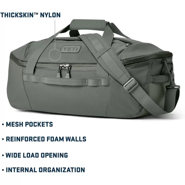 YETI Crossroads Duffel Bag, 40L, Black