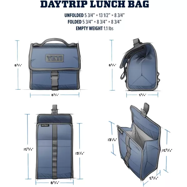 YETI Daytrip Packable Lunch Bag, King Crab