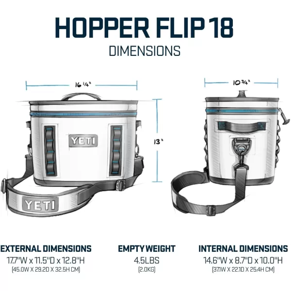 YETI Hopper Flip 18 Portable Soft Cooler