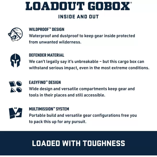 YETI LoadOut GoBox Collection, Divided Waterproof Cargo Cases