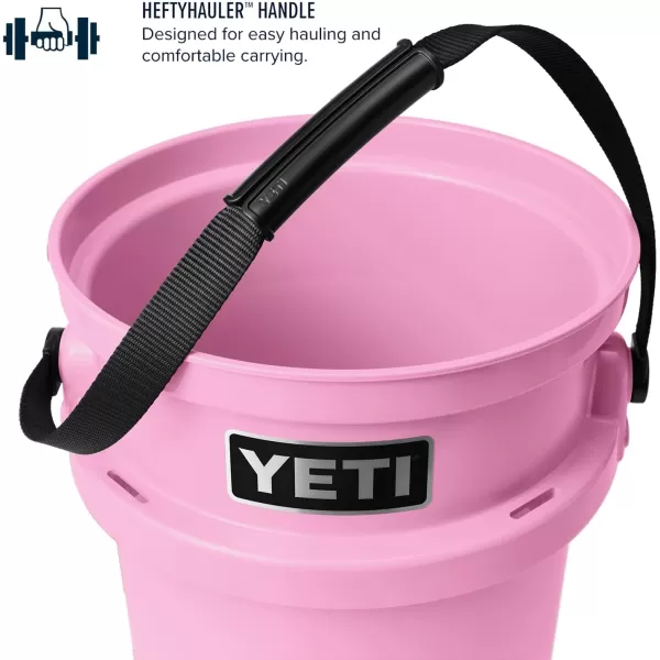YETI Loadout 5-Gallon Bucket, Impact Resistant Fishing/Utility Bucket, Seafoam