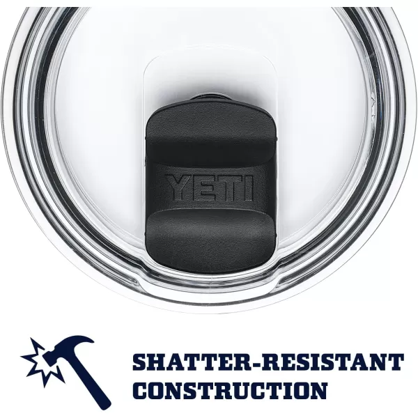 YETI Rambler 10 oz Stackable Lowball 2.0, Vacuum Insulated, Stainless Steel with MagSlider Lid, White