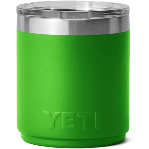 YETI Rambler 10 oz Stackable Lowball 2.0, Vacuum Insulated, Stainless Steel with MagSlider Lid, White
