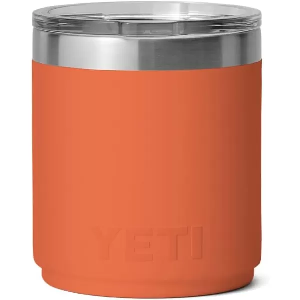 YETI Rambler 10 oz Stackable Lowball 2.0, Vacuum Insulated, Stainless Steel with MagSlider Lid, White