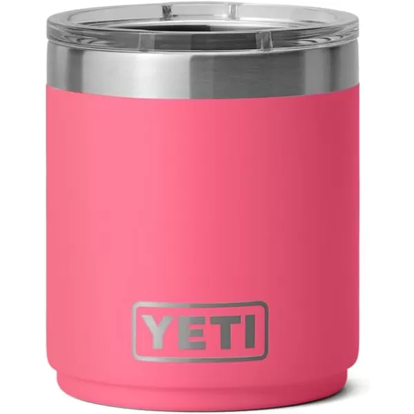 YETI Rambler 10 oz Stackable Lowball 2.0, Vacuum Insulated, Stainless Steel with MagSlider Lid, White