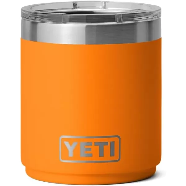 YETI Rambler 10 oz Stackable Lowball 2.0, Vacuum Insulated, Stainless Steel with MagSlider Lid, White