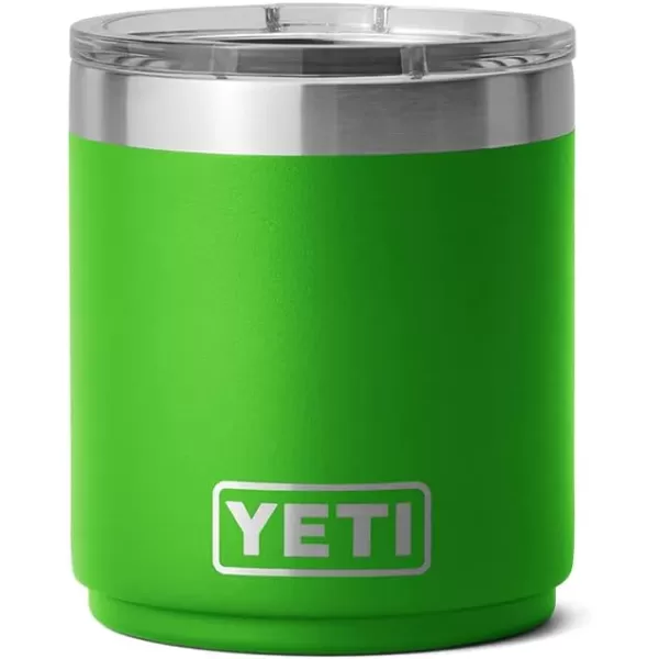 YETI Rambler 10 oz Stackable Lowball 2.0, Vacuum Insulated, Stainless Steel with MagSlider Lid, White