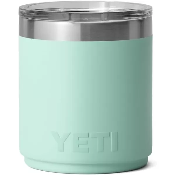 YETI Rambler 10 oz Stackable Lowball 2.0, Vacuum Insulated, Stainless Steel with MagSlider Lid, White