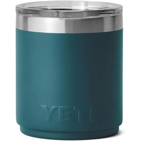 YETI Rambler 10 oz Stackable Lowball 2.0, Vacuum Insulated, Stainless Steel with MagSlider Lid, White