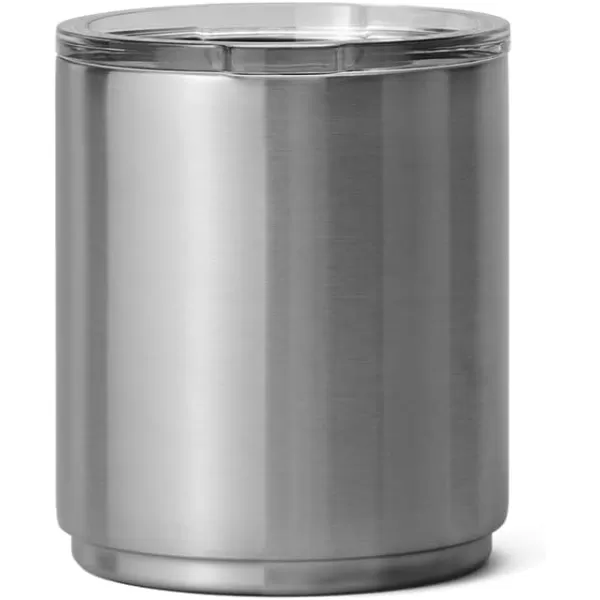 YETI Rambler 10 oz Stackable Lowball 2.0, Vacuum Insulated, Stainless Steel with MagSlider Lid, White